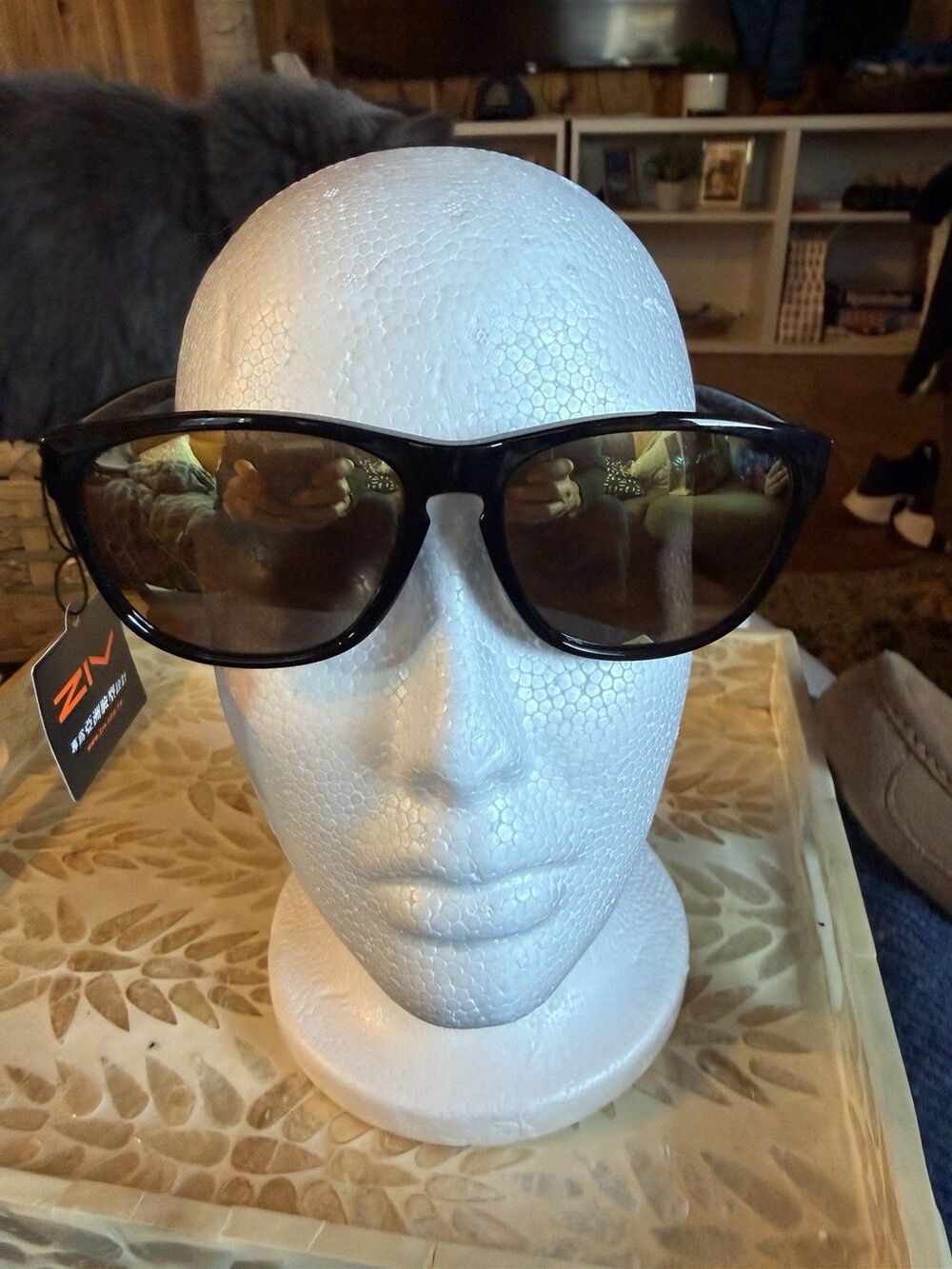 Ziv Sunglasses Polarized New With Tags Magnetic Case